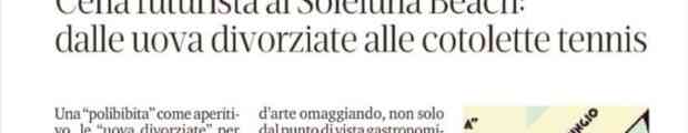 Futuristi per una sera